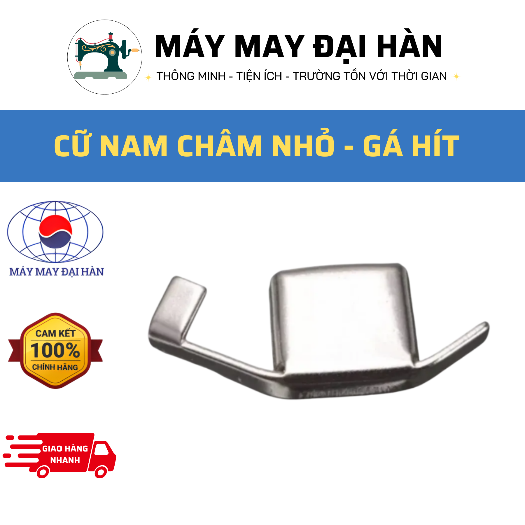 Cữ nam châm nhỏ - gá hít