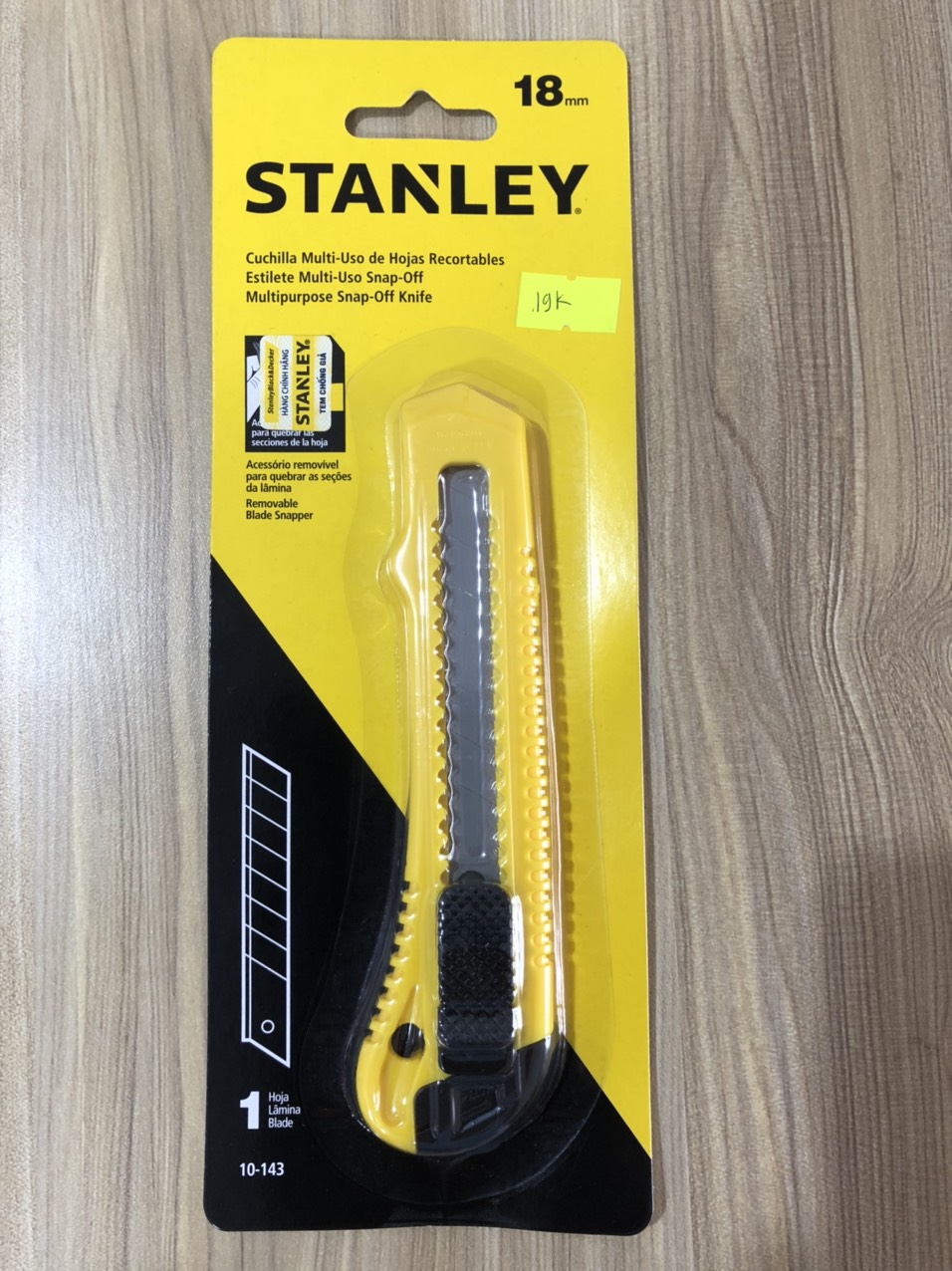Dao rọc 18mm Stanley 10143S