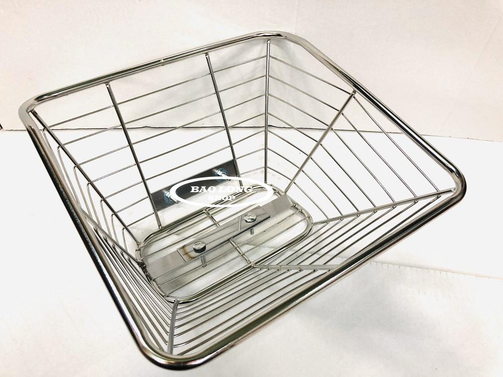Rổ Inox Siêu Rẻ Gắn Dream,Cub