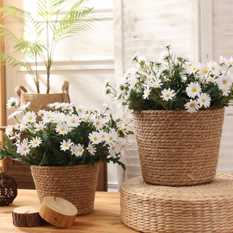 Hoa Giả Hoa Lụa 🌺FREESHIP🌺 Hoa Cúc Hoạ Mi