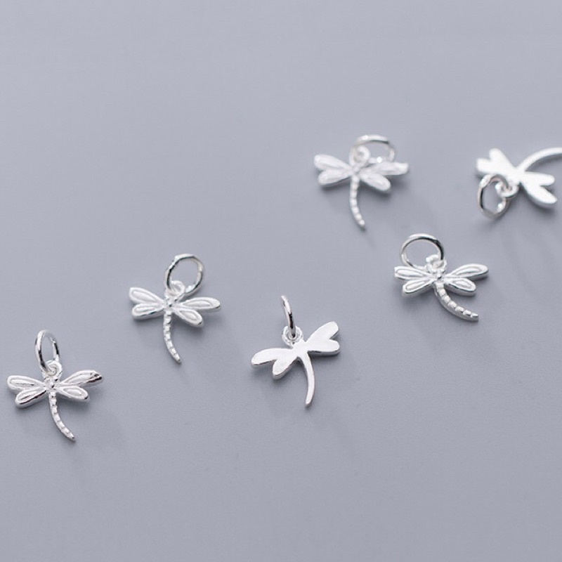 [S925] Charm bạc treo chuồn chuồn - MH268