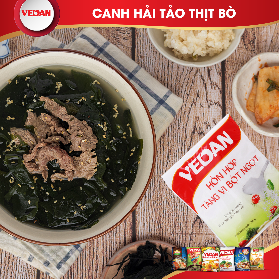 Hỗn Hợp Tăng Vị Bột Ngọt VEDAN