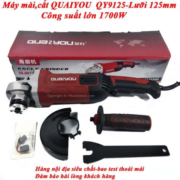 Máy Mài Góc QUAIYOU QY9125NM-Công Suất 1700W