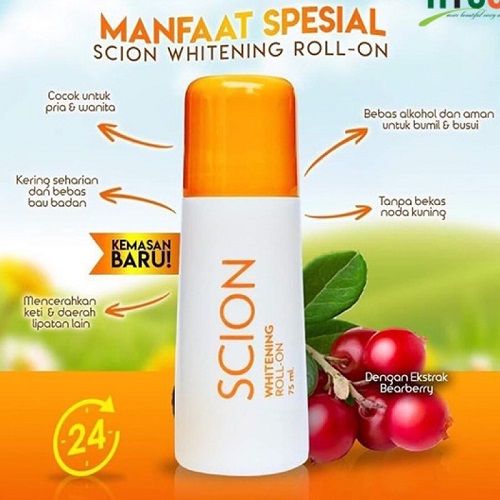 Lăn khử mùi Scion Pure White Roll On Nuskin 75ml