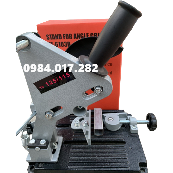 Đế Gang . Chân Đế máy cắt bàn dùng cho máy cắt cầm tay TZ-6103B - Chân đế cắt bàn mini cầm tay đa năng