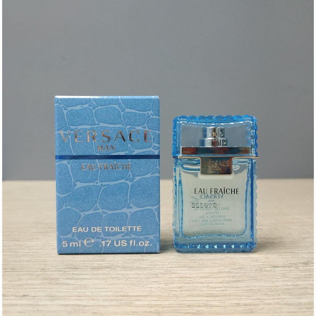 (CHÍNH HÃNG) Nước Hoa Mini Nam Versace Man Eau Fraiche EDT mini 5ml
