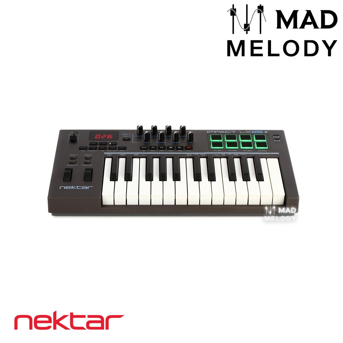 Nektar Impact LX25+ Keyboard Controller [đàn soạn nhạc 25 phím NEW]