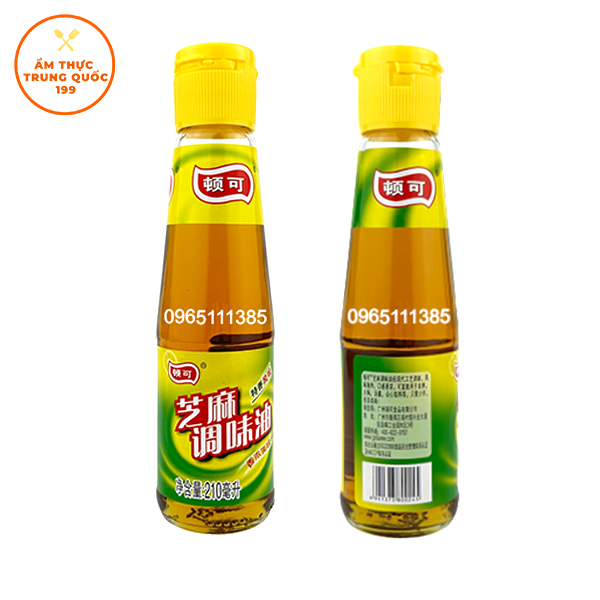 Dầu mè thơm 210ml - chai nhỏ tiện dụng