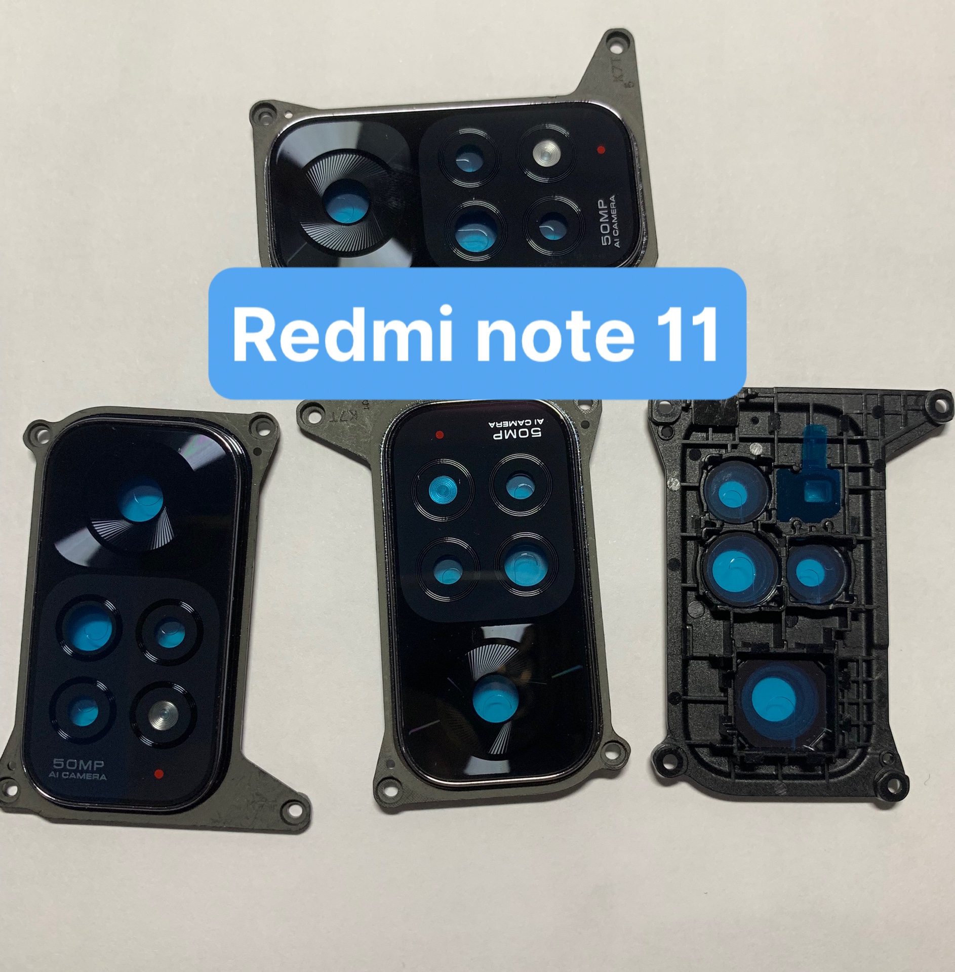 Cụm Kính camera xiaomi redmi Note 11 - 4G / Note 11s - 4G