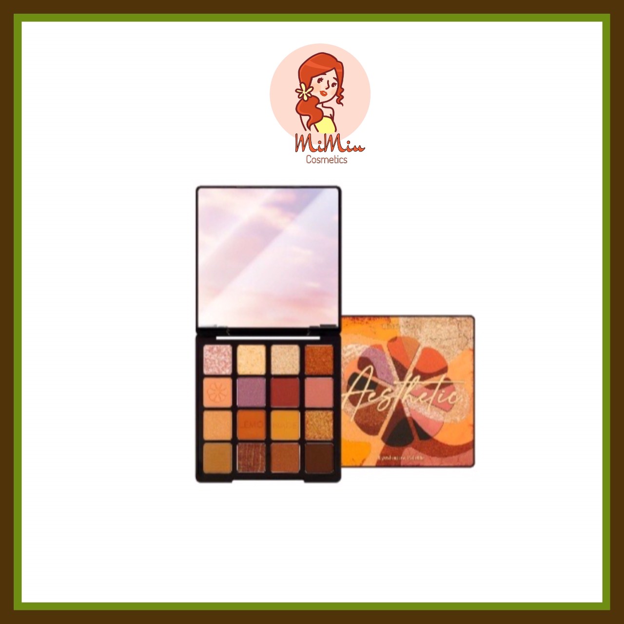 Phấn mắt Lemonade 16 ô Aesthetic 16 Colors Eyeshadow Palette