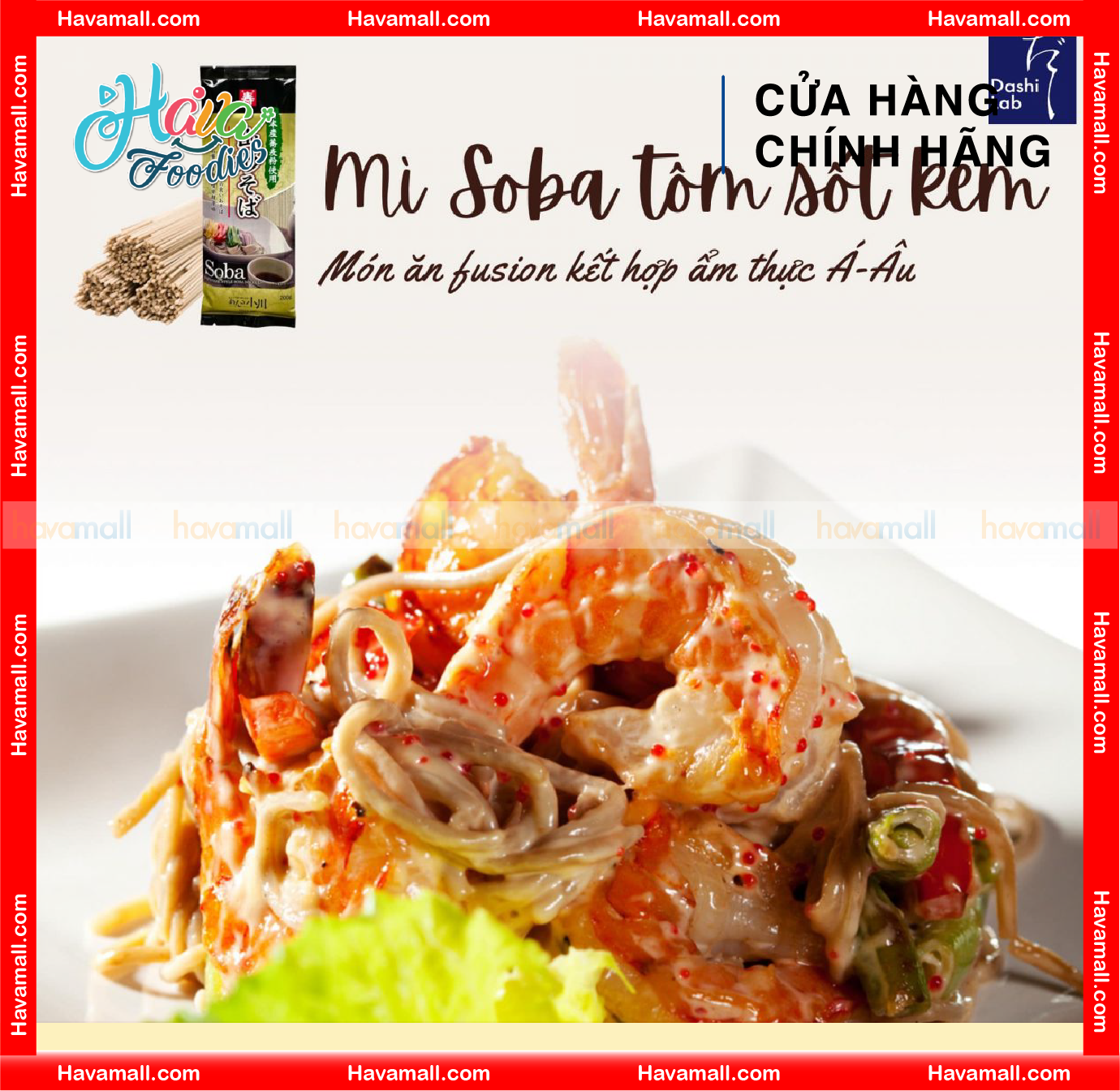 Mì Tobikiri Soba Nhật Bản Cao Cấp (Ogawa Seimen) – 小川製麺とびきりそば 200g