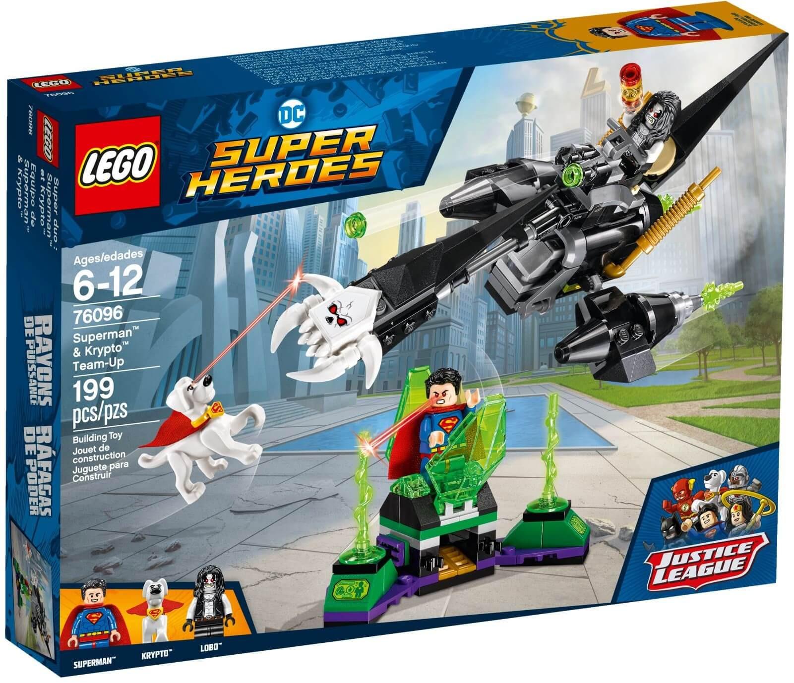 Mua đồ chơi LEGO DC Comics Super Heroes 76096 - Superman và chú chó Krypto (LEGO DC Comics Super Heroes 76096 Superman & Krypto Team-Up)