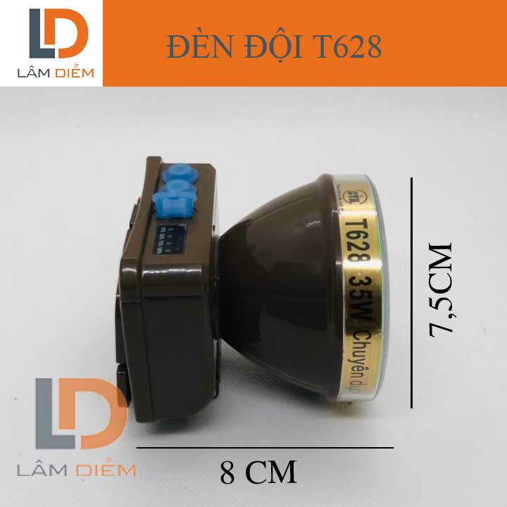 Đèn pin đội đầu 100W siêu sáng 2 chế độ sáng 788 - 888