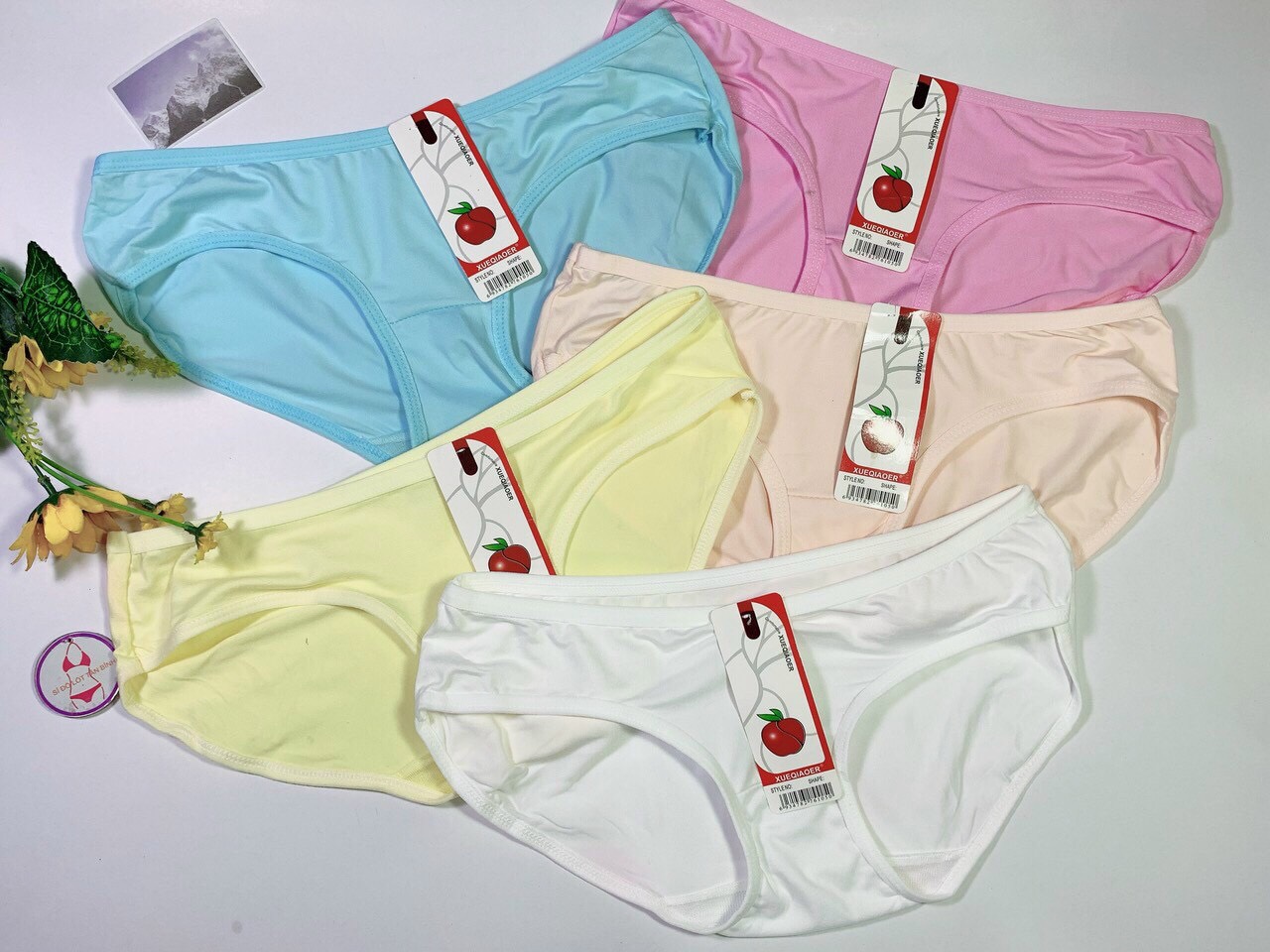 Combo 10 quần lót thun cotton chất đẹp siêu mát 9310 40-52kg vừa