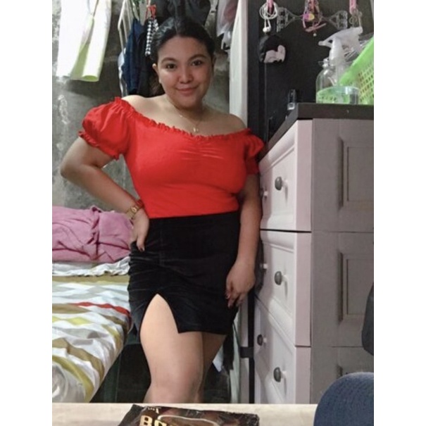 [ SIZE LỚN BIGSIZE 55Kg-100Kg ] CHÂN VÁY THUN XẺ ĐÙI