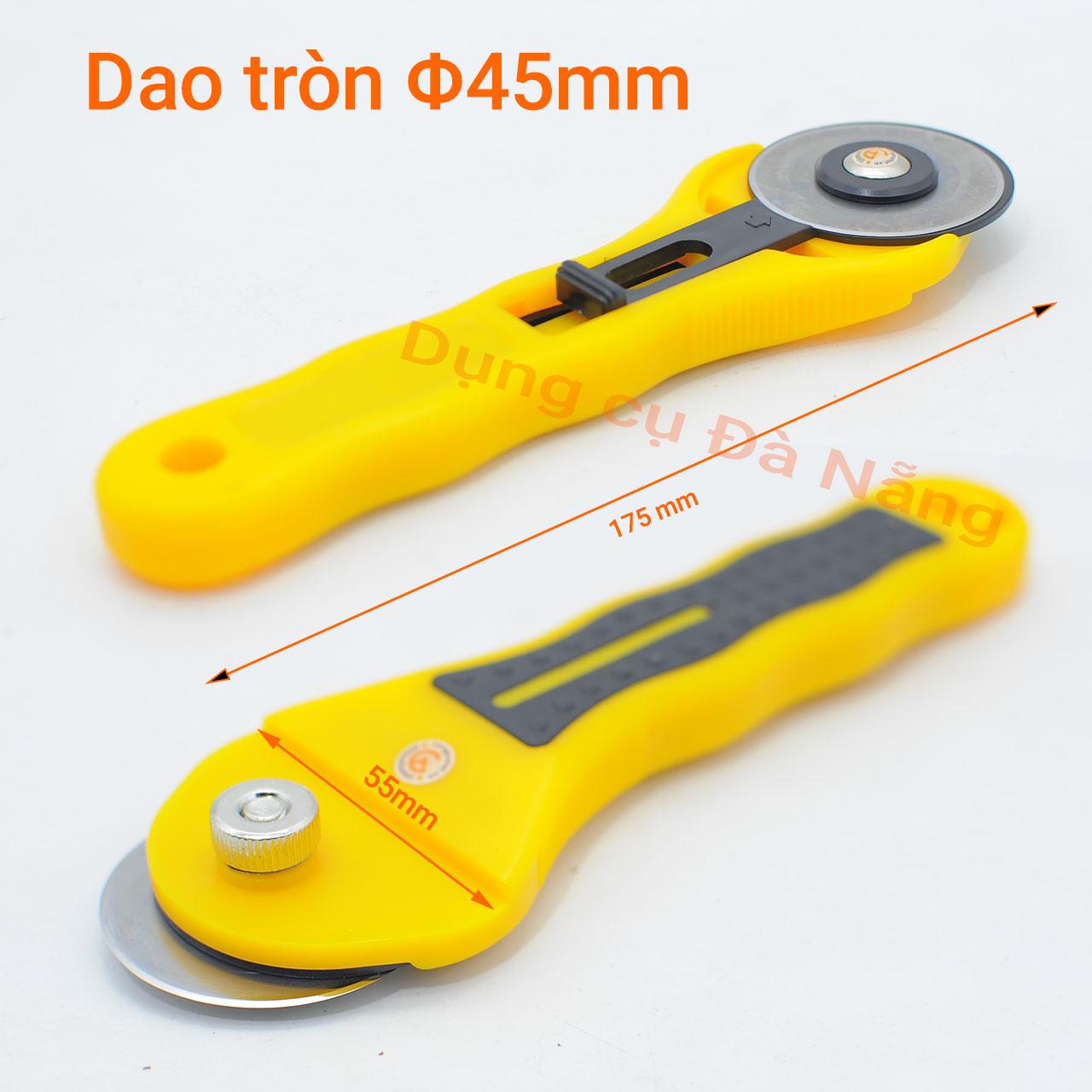 Dao lưỡi tròn chuyên cắt giấy, vải, da