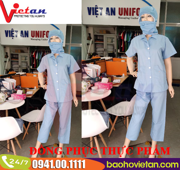 Đồng phục thực phẩm - công ty tnhh sx tm may việt an
