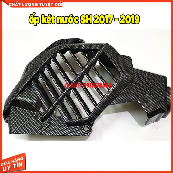 Ốp két nước carbon cho sh việt 2017 tới 2019 loại 1