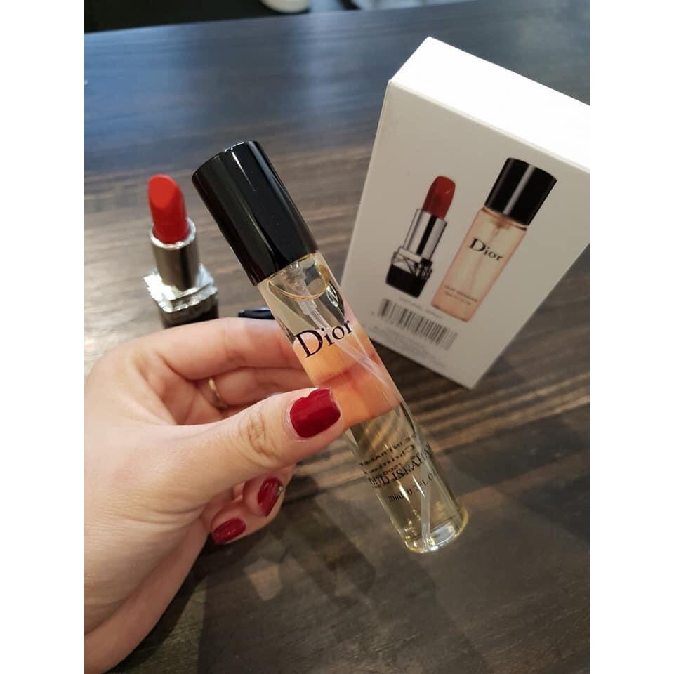 son dior tone đỏ + nước hoa siêu thơm