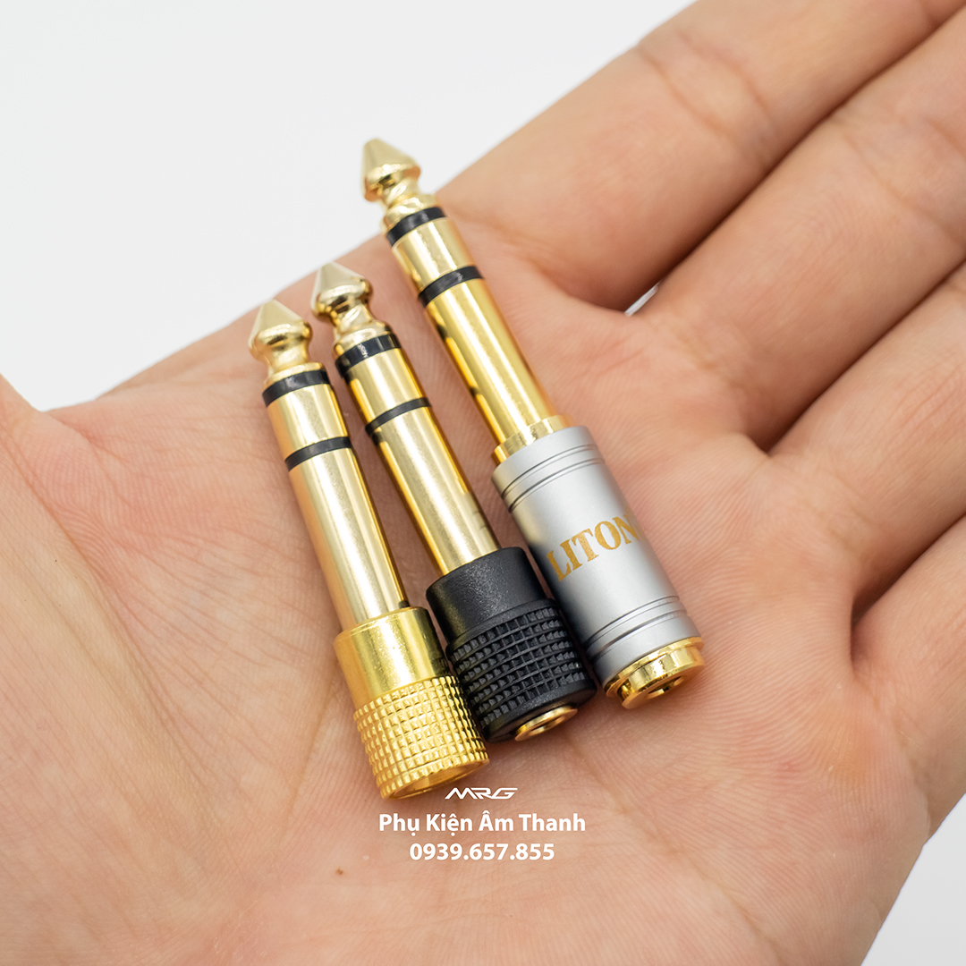 Jack Chuyển Đổi 3.5 Sang 6.5 (lổ cắm 3.5 ra đầu jack 6ly) giá 1 chiếc. JC