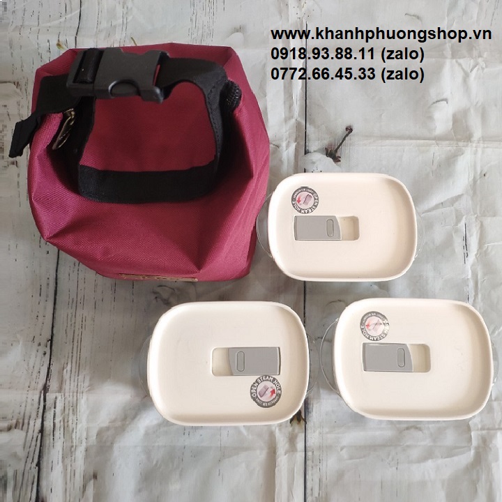 [HCM]bộ hộp cơm lock&lock - hộp cơm lock&lock