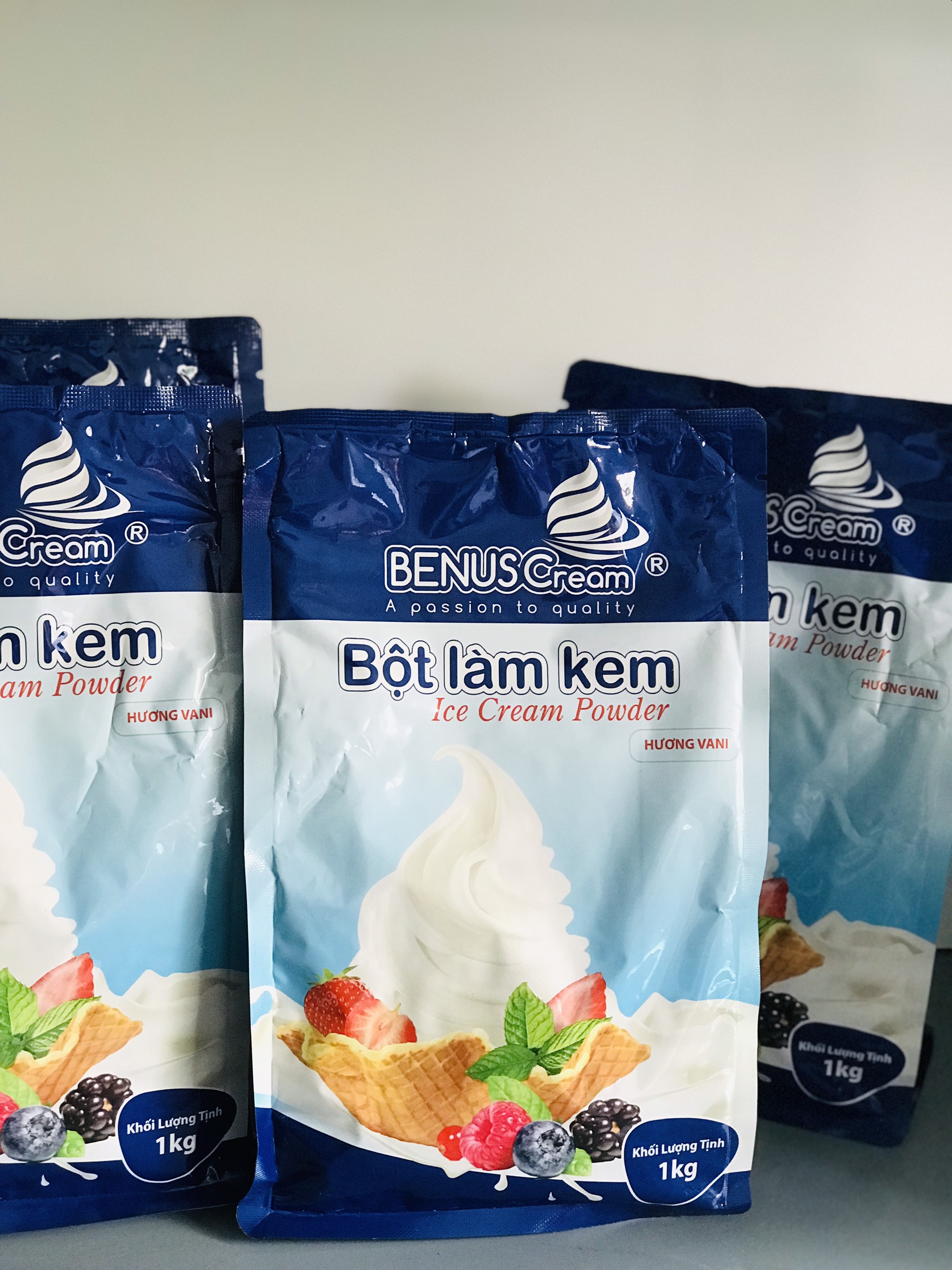 Bột làm kem tươi - Kem Bạc Hà