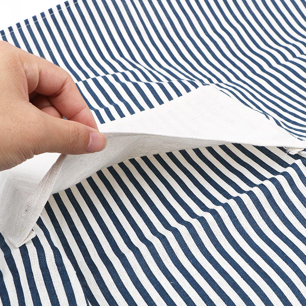 Kitchen Striped Apron For Home Restaurant Pinafore Cooking Accessories Baking Dress Adjustable Cotton Cloth