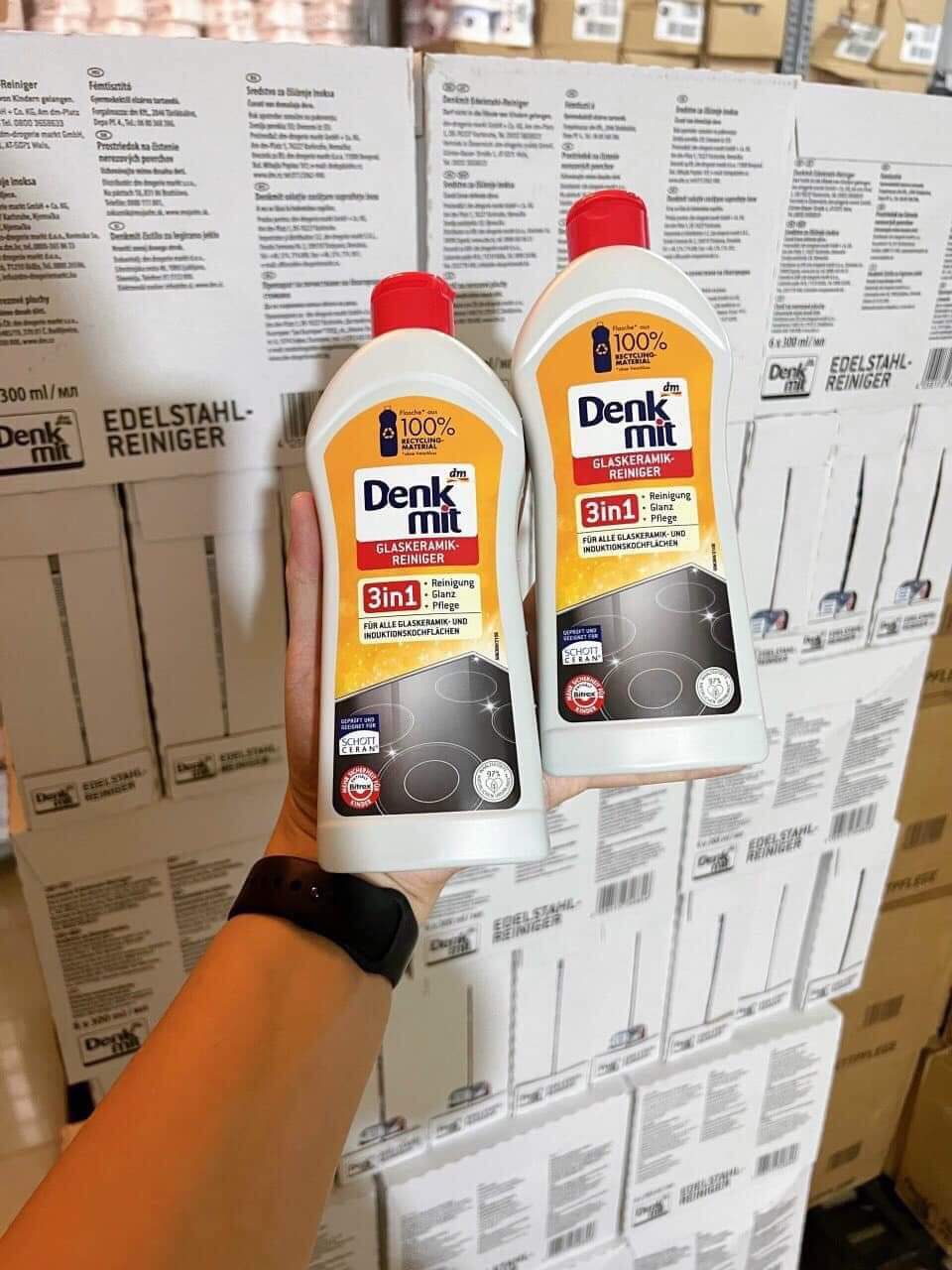 Dung dịch vệ sinh bếp từ Denkmit [Hàng Nhập Đức]