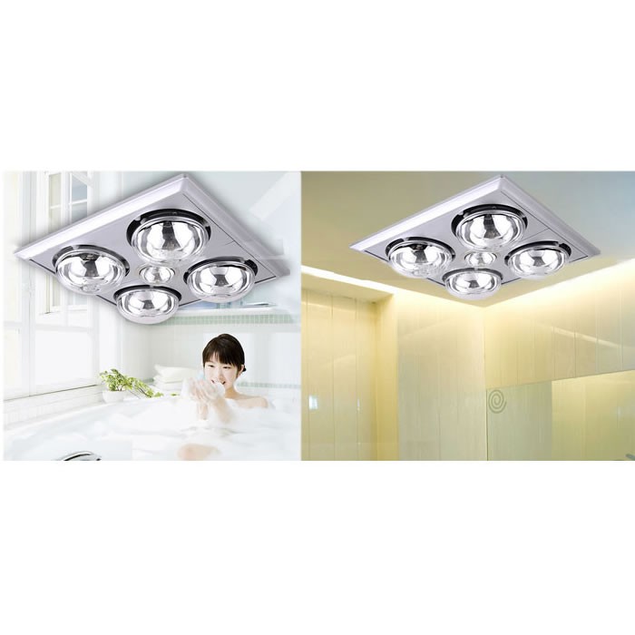 Đèn Sưởi Hans Âm Trần H4B, 4 Bóng