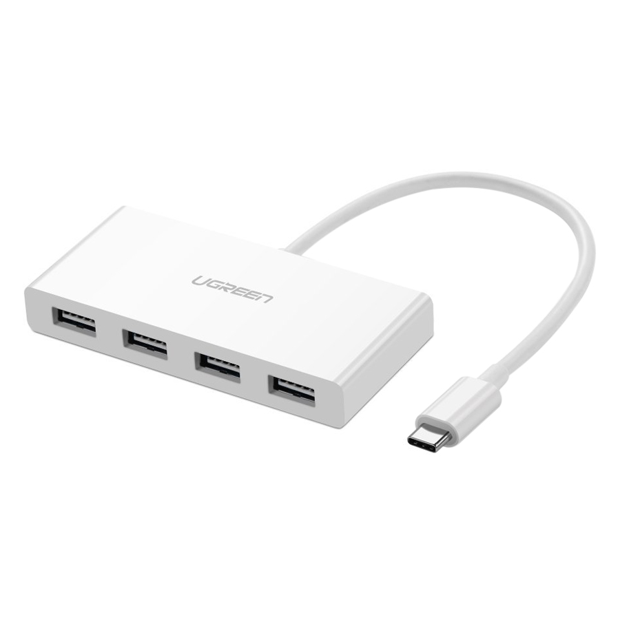 Cáp USB Type C sang USB 3.0 chia 4 cổng - Ugreen 40379