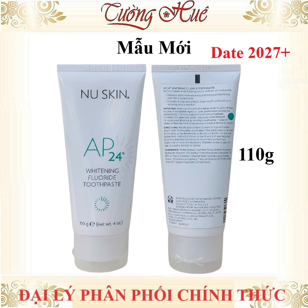 Kem đánh răng trắng sáng AP24 NuSkin whiteing flouride toothpaste