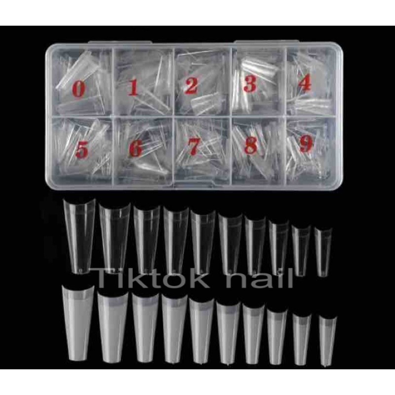 móng nối thang hộp 500 móng 💅