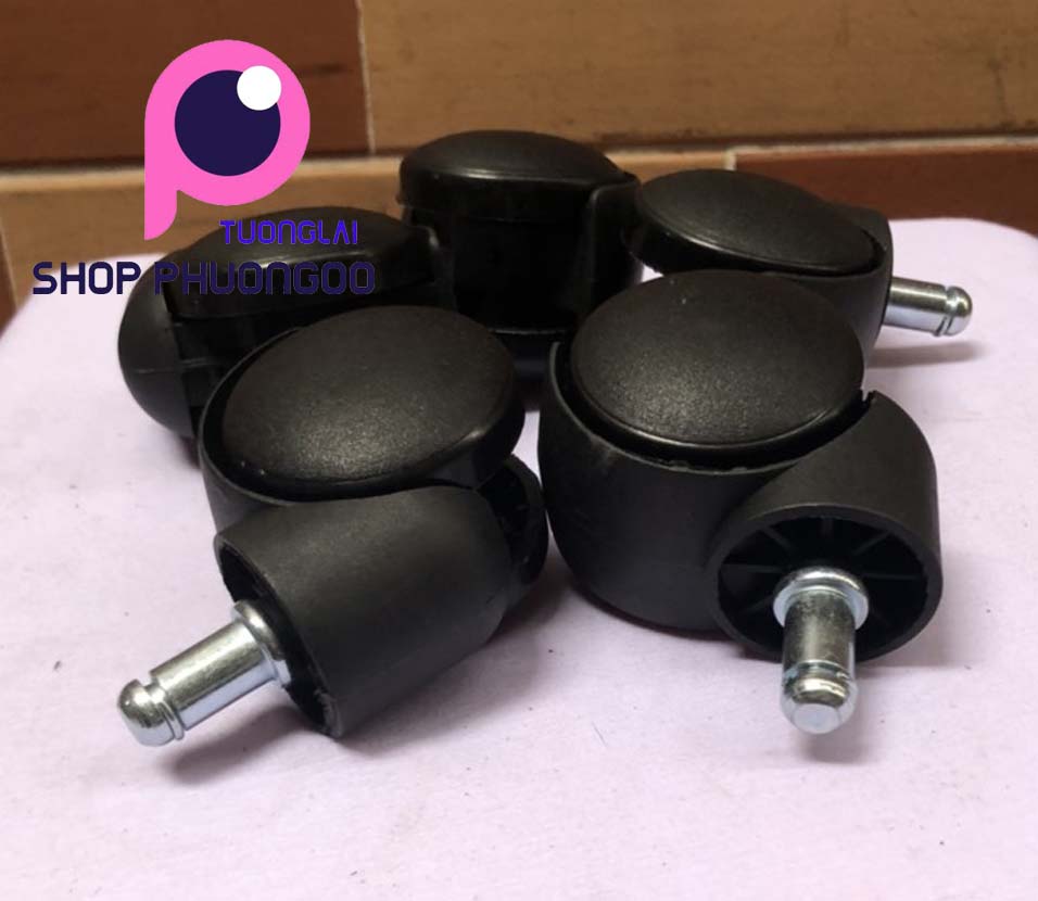 [HCM]Bộ 5 cái  Bánh xe ghế xoay vặn ốc  BX