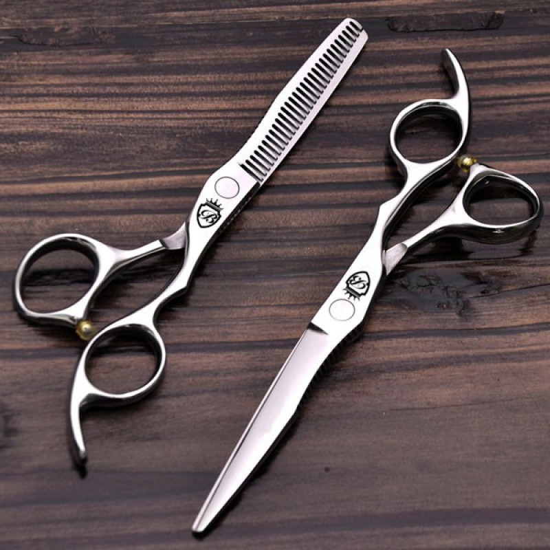 Bộ kéo cắt tỉa tóc (kéo 1 cắt, 1 tỉa) Hàng loại 1 nhập khẩu