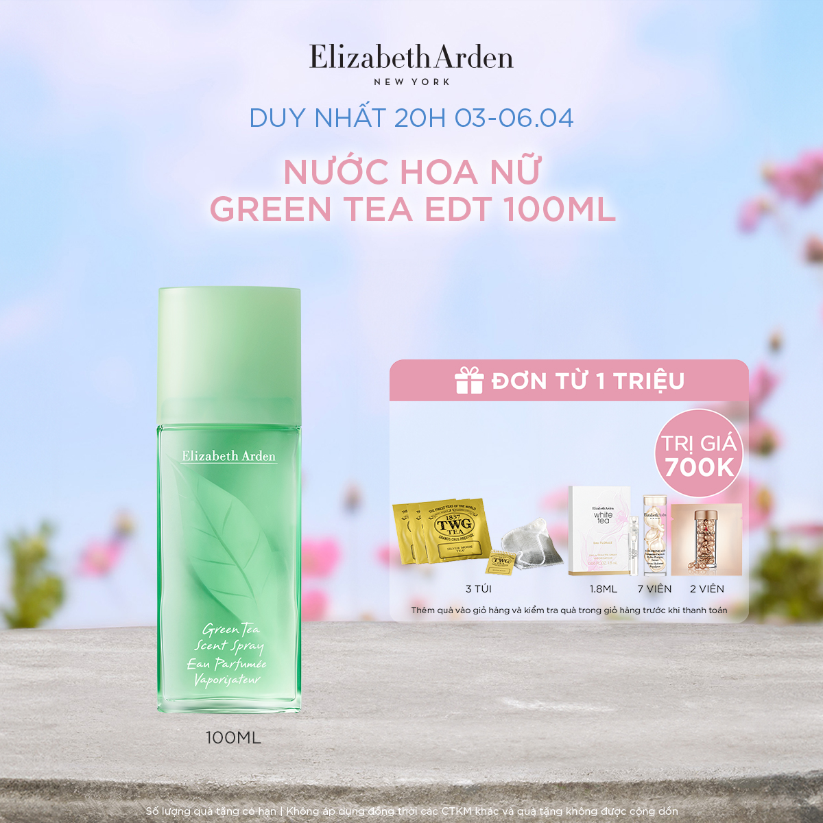 Nước hoa Nữ Elizabeth Arden Green Tea EDT 100ml