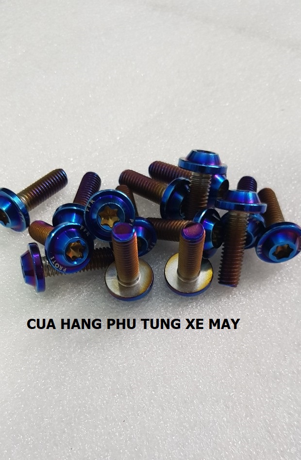 Bộ 15 ốc PROTI TITAN gắn dàn áo xe WAVE