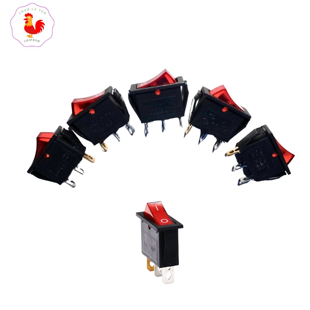 Công Tắc Bập Bênh Có Đèn 15A 3 Chân KCD3