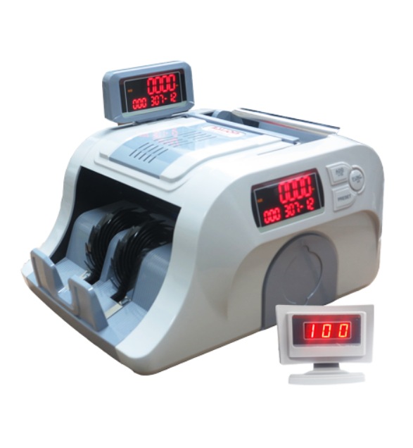 Máy đếm tiền phát hiện tiền giả balion nh 370s - hàng chính hãng - có xuất vat