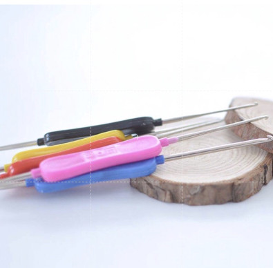 Kim móc len 2 đầu 3/4 dành cho móc khăn, móc áo, móc gấu,...[Shop len Aichi]