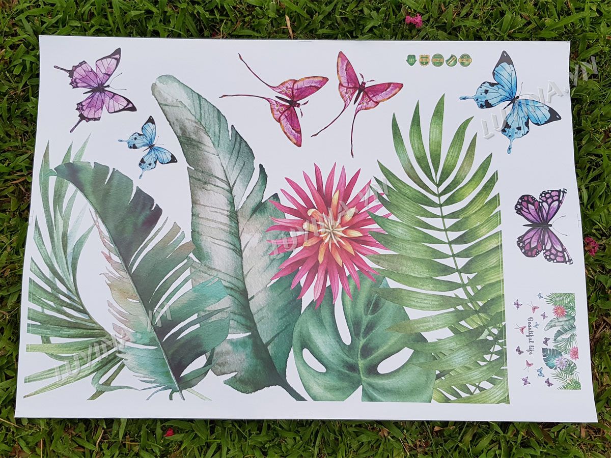 DECAL DÁN TƯỜNG BEAUTIFUL LIFE