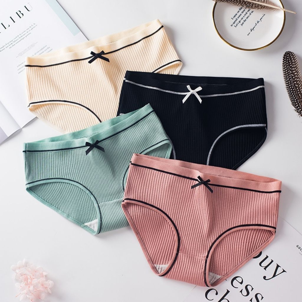 ComBo 10 quần lót nữ Cotton thông hơi mềm mịn kháng khuẩn thoáng mát tôn dáng vừa đáng yêu siêu gợi cảm