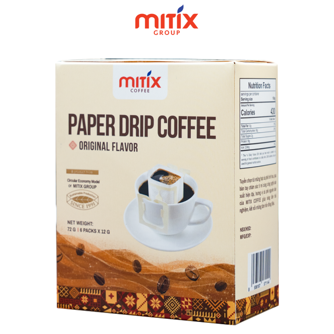 Cà phê túi lọc Mitix 72g ( 6 gói x12g)