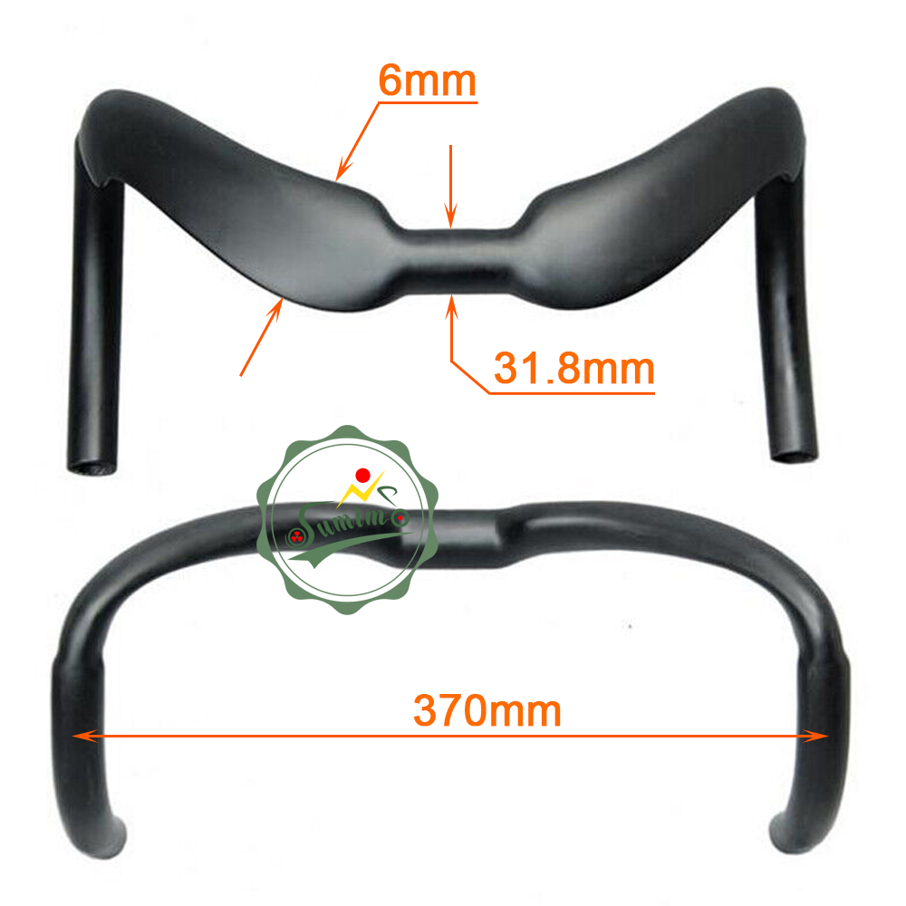 Ghi đông carbon TRACK 31.8mm cho fixed gear