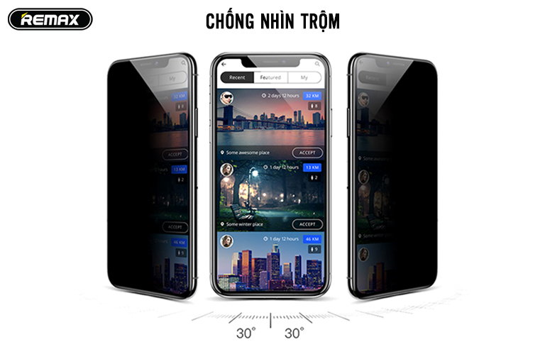 Cường Lực KINGKONG Full Màn Chống Nhìn Trộm cho các dòng Iphone