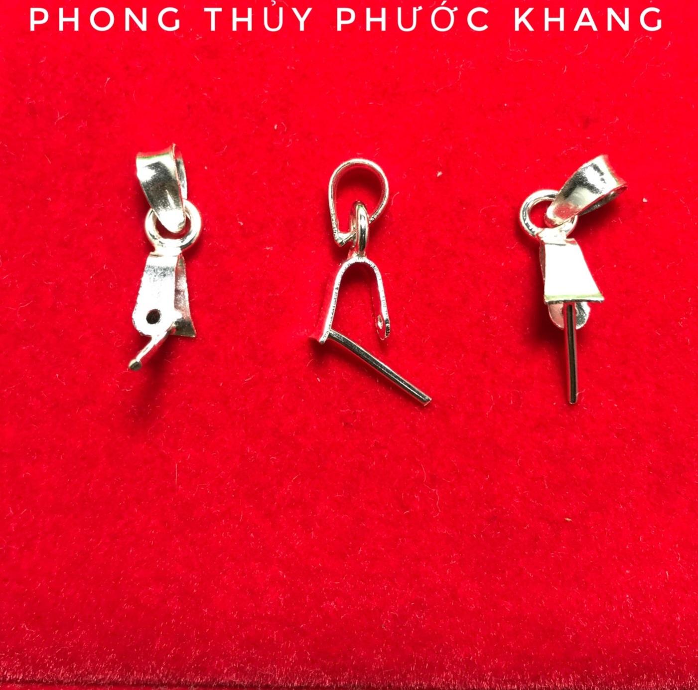 Móc bạc dùng để đeo mặt dây chuyền