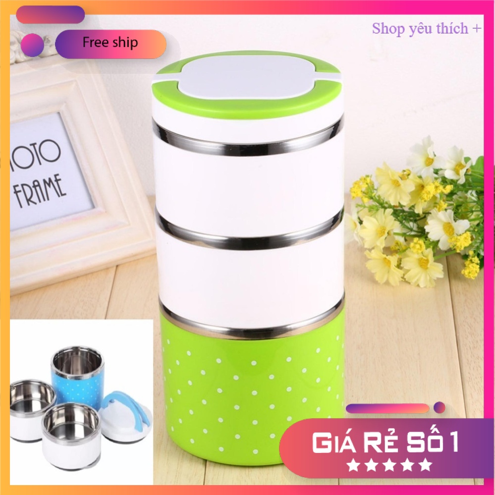 BÁO GIÁ Nồi Inox Lock And Lock | Shopee Lazada Sendo Tiki mới nhất 28 Hộp Đựng Cơm Bằng Inox SỊN HƠN Hộp Cơm Lock And Lock Giá Rẻ , Hộp Ủ Cơm ,Hộp Cơm Giữ Nhiệt 3 Tầng HPF Không Dùng Điện, giữ Nóng Thức Ăn, Thực Phẩm An Toàn