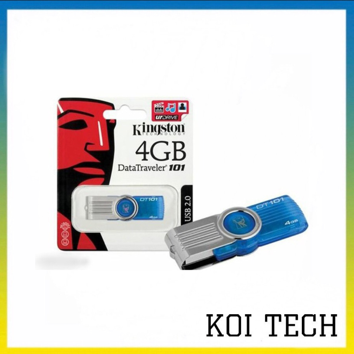 USB KINGSTON DT101 4GB - GIÁ RẺ - KOI TECH
