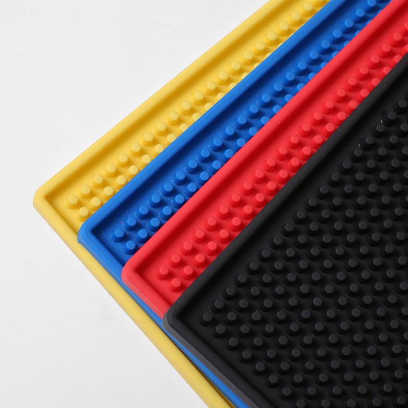 Chống Trượt Thanh Đệm Chống Thấm Nước Silicone Pad Nước Pad Pad Lọc Nước Thanh Pad Lót Cốc Ly PVC Nệm Lót Nước