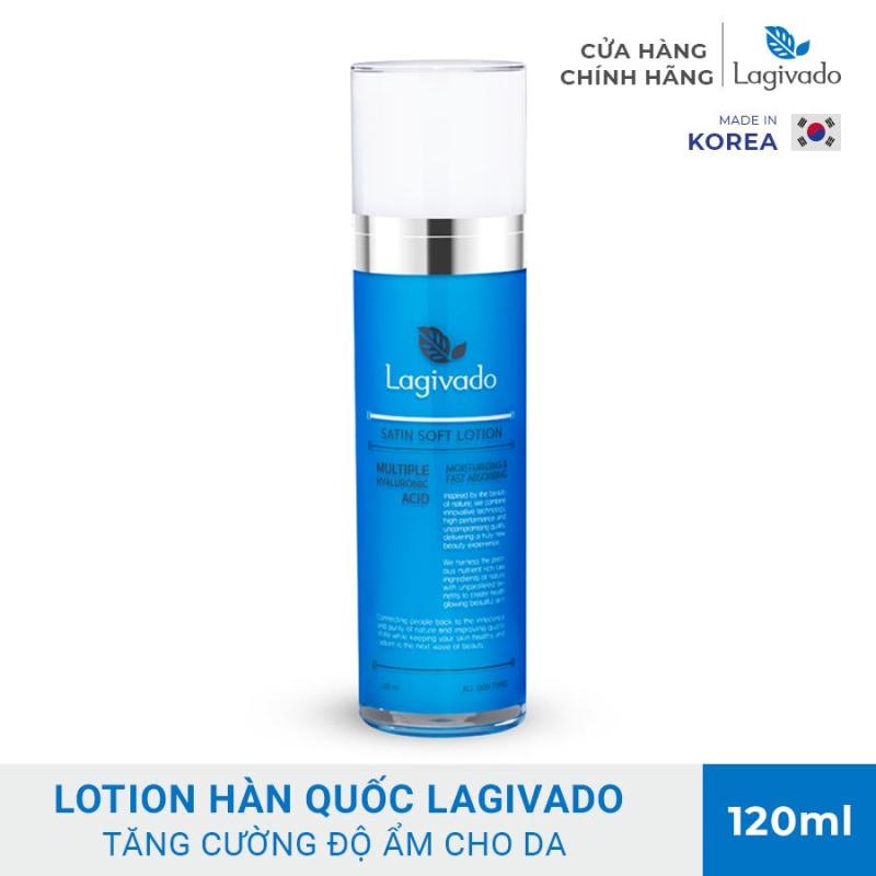 Sữa dưỡng da mặt trắng sáng da Hàn Quốc Lagivado Satin Soft Lotion 120 ml nhập khẩu