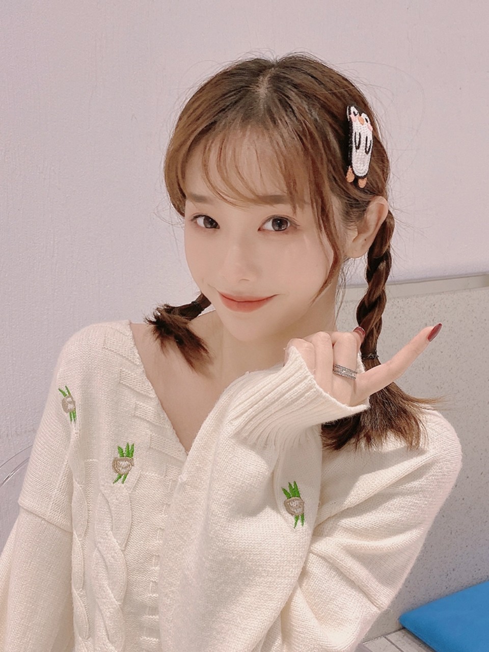 KẸP TÓC LEN HÌNH THÚ ĐÁNG YÊU